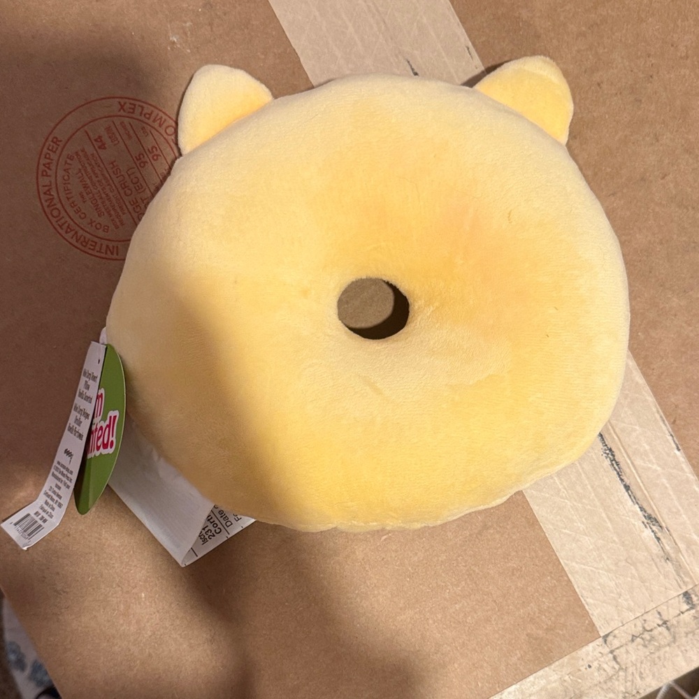 NWT Corgi Donut Plush Vanilla Scented - Picture 3 of 3